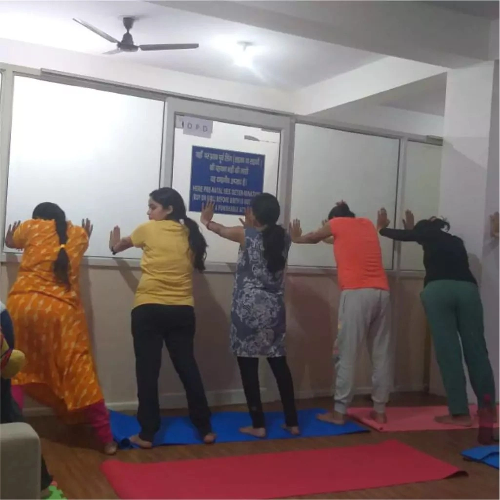 Pre and post natal yoga