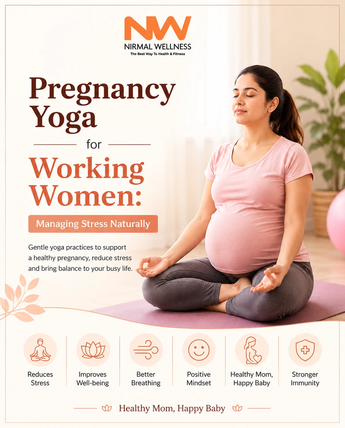 Pregnancy Yoga for Working Women